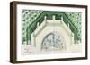 Ms 1307/40 Design for the Bassin De L'Encelade at Versailles-null-Framed Giclee Print