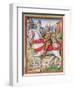 Ms 17 F.76 Joan of Arc from 'Vie Des Femmes Celebres', C.1505-French School-Framed Giclee Print