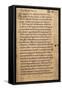 Ms. 197 F.1R Rule of St. Benedict-null-Framed Stretched Canvas