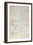 Ms 2108 F.4 Writings on the Conditions for Solving an Equation by Radicals, 1832-Evariste Galois-Framed Giclee Print