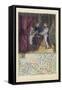 Ms. 2597 King Rene Dreams: the God of Love Steals from Him His Heart Without Him Knowing-English-Framed Stretched Canvas