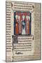 Ms 372 Fol.168 a Marriage Scene, from 'Decrets De Gratien'-French School-Mounted Giclee Print