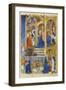 Ms 39-1950 F.26R the Annunciation and Annunciation to the Shepherds, 1464-null-Framed Premium Giclee Print