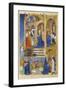 Ms 39-1950 F.26R the Annunciation and Annunciation to the Shepherds, 1464-null-Framed Giclee Print