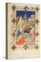 MS 66060-66061 Hours of the Cross: Compline, the Entombment (Vellum)-Jacquemart De Hesdin-Stretched Canvas