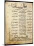 Ms.B86 Fol.55B Poem by Ibn Quzman (Copy of a 12th Century Original) (Ink on Paper)-Syrian-Mounted Premium Giclee Print