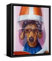 Ms. Canela-Lucia Heffernan-Framed Stretched Canvas