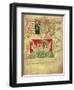 Ms Ccc 157 P.383 the Visions Dreamt by King Henry I in Normandy in 1130, from the Worcester…-null-Framed Giclee Print