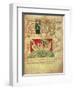 Ms Ccc 157 P.383 the Visions Dreamt by King Henry I in Normandy in 1130, from the Worcester…-null-Framed Giclee Print