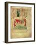 Ms Ccc 157 P.383 the Visions Dreamt by King Henry I in Normandy in 1130, from the Worcester…-null-Framed Giclee Print