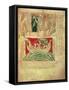 Ms Ccc 157 P.383 the Visions Dreamt by King Henry I in Normandy in 1130, from the Worcester…-null-Framed Stretched Canvas