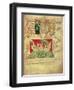 Ms Ccc 157 P.383 the Visions Dreamt by King Henry I in Normandy in 1130, from the Worcester…-null-Framed Premium Giclee Print