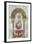 Ms Ccii Fol.35R Agnus Dei, Illustration of the 'Lamb of God' from 'Etymologiae'-Carolingian-Framed Giclee Print