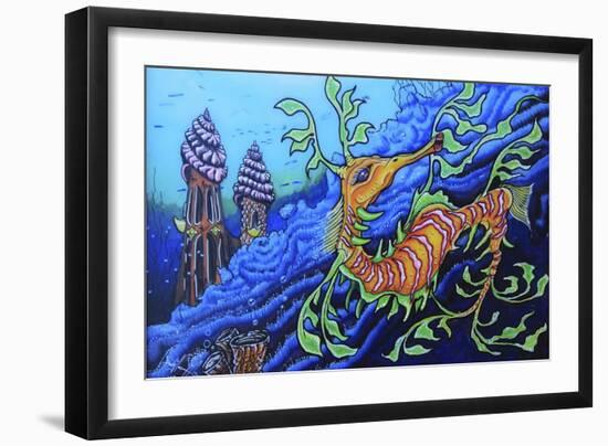 Ms .Dragonese-Martin Nasim-Framed Giclee Print