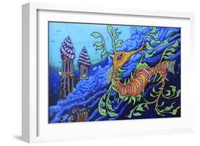 Ms .Dragonese-Martin Nasim-Framed Giclee Print