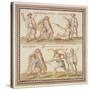 Ms Gen 1496 Plate Cxxiv Gladiators, 1674-Pietro Santi Bartoli-Stretched Canvas
