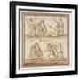 Ms Gen 1496 Plate Cxxiv Gladiators, 1674-Pietro Santi Bartoli-Framed Giclee Print