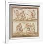 Ms Gen 1496 Plate Cxxiv Gladiators, 1674-Pietro Santi Bartoli-Framed Giclee Print