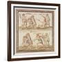 Ms Gen 1496 Plate Cxxiv Gladiators, 1674-Pietro Santi Bartoli-Framed Giclee Print