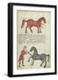 Ms Grec 2244 Fol.4 Operating on a Horse-Greek School-Framed Giclee Print