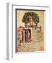 Ms It.474 Opening Scene of Dante's 'Divine Comedy' with the Figure of Dante in the Dark Wood-Italian-Framed Giclee Print