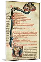 Ms.Lat.6912 Illuminations from Volume 2 of the 'Continens' of Rhazes Concerning Opthalmology and…-Giovanni da Monte Cassino-Mounted Giclee Print