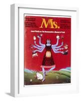 Ms. Magazine, 1972-null-Framed Giclee Print