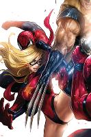 Ms. Marvel No.42 Cover: Ms. Marvel-Sana Takeda-Lamina Framed Poster