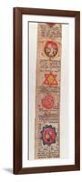 Ms Sanskrit 1804 Sanskrit Medical Manuscript (Vellum)-Indian-Framed Giclee Print