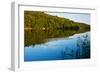 Mšllner Schmalsee Lake in the Evening Light-Thomas Ebelt-Framed Photographic Print