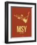 Msy New Orleans Poster 1-NaxArt-Framed Art Print