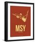 Msy New Orleans Poster 1-NaxArt-Framed Art Print