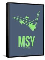 Msy New Orleans Poster 2-NaxArt-Framed Stretched Canvas