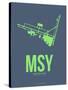 Msy New Orleans Poster 2-NaxArt-Stretched Canvas