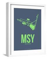 Msy New Orleans Poster 2-NaxArt-Framed Art Print