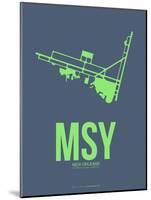 Msy New Orleans Poster 2-NaxArt-Mounted Art Print