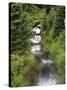 Mt. Adams and Twin Falls, Gifort Pinchot National Forest, Washington State, USA-Stuart Westmorland-Stretched Canvas