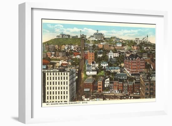 Mt. Adams Incline, Cincinnati, Ohio-null-Framed Art Print