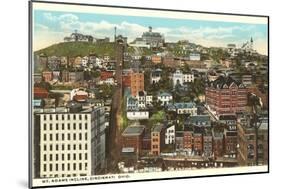 Mt. Adams Incline, Cincinnati, Ohio-null-Mounted Art Print