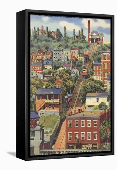 Mt. Adams Incline, Cincinnati, Ohio-null-Framed Stretched Canvas