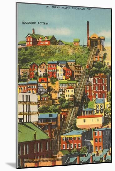 Mt. Adams Incline, Cincinnati, Ohio-null-Mounted Art Print