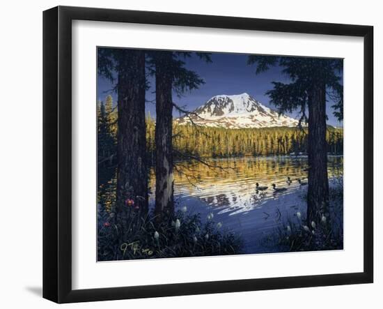 Mt Adams-Jeff Tift-Framed Giclee Print