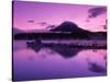 Mt. Akandake and Lake Akando, Dawn, Japan-Walter Bibikow-Stretched Canvas