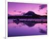 Mt. Akandake and Lake Akando, Dawn, Japan-Walter Bibikow-Framed Photographic Print