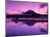 Mt. Akandake and Lake Akando, Dawn, Japan-Walter Bibikow-Mounted Photographic Print