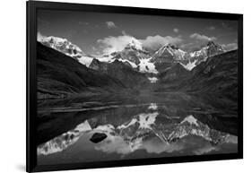 Mt Alpamayo in Ancash Region, Cordillera Blanca, Andes Mountains, Peru-Howie Garber-Framed Photographic Print