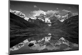 Mt Alpamayo in Ancash Region, Cordillera Blanca, Andes Mountains, Peru-Howie Garber-Mounted Photographic Print