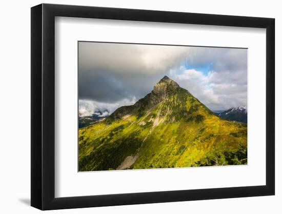 Mt. Arrowhead, Sitka, Alaska, USA-Mark A Johnson-Framed Photographic Print