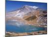 Mt. Asahidake and Sugatami Pond-null-Mounted Photographic Print