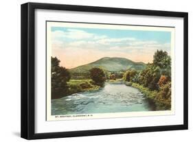 Mt. Ascutney, Claremont, New Hampshire-null-Framed Art Print
